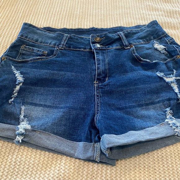 GRAPENT Jean Shorts - Picture 1 of 2
